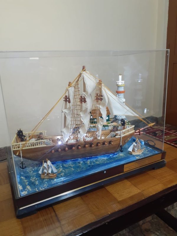 Wooden War ship