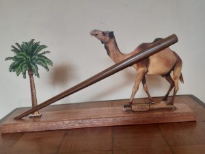 Decorative camel art piece
