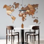 3D Wooden Map - Image 2