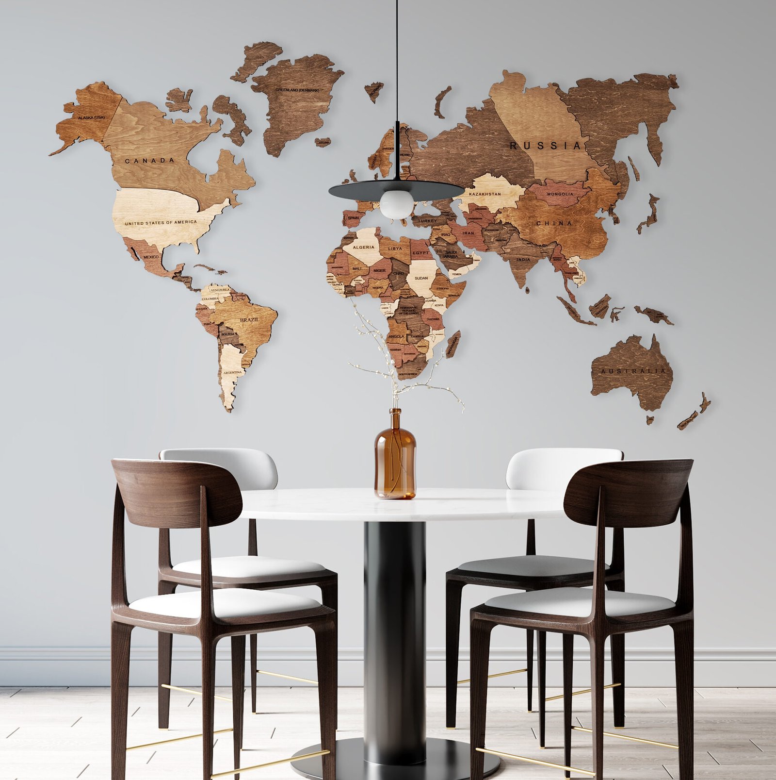 5.4.jpg 3D Wooden Map - Image 2